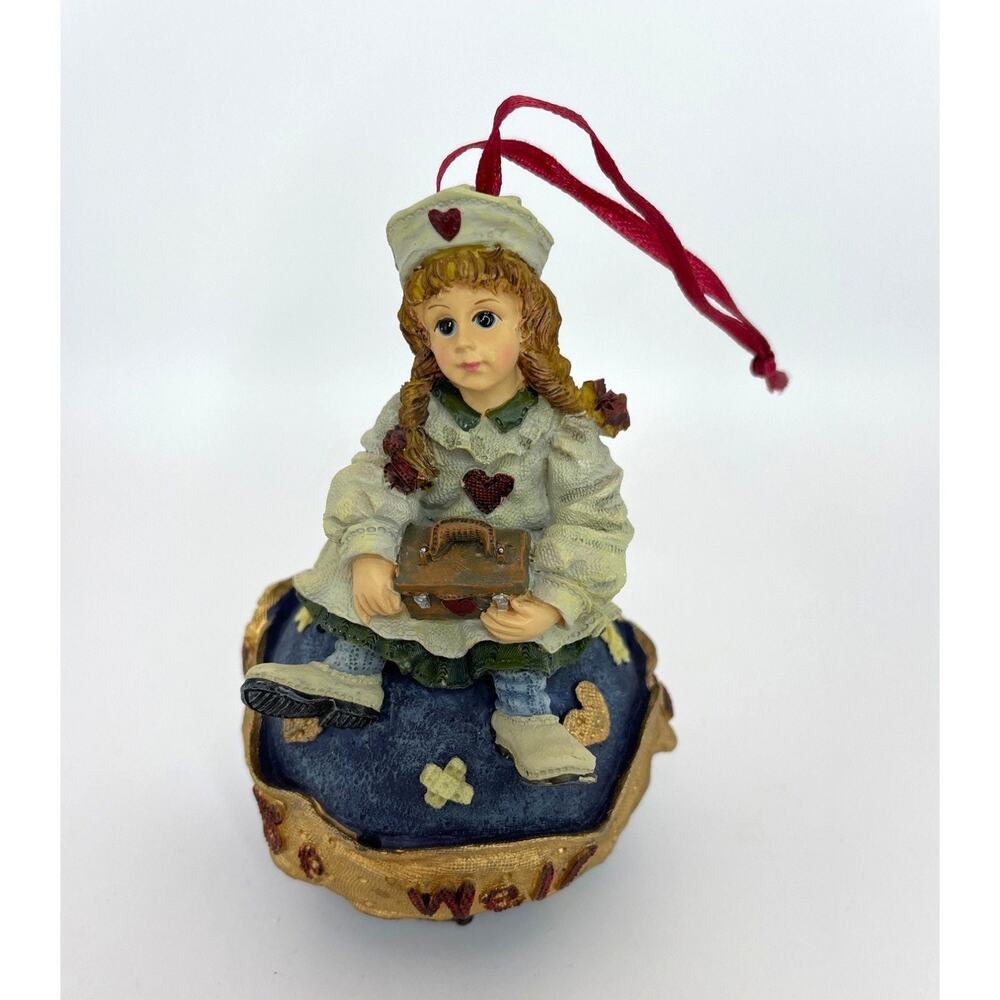 Boyds Collection Yesterday's Child Katherine Kind Heart Ornament Dollstone 25853